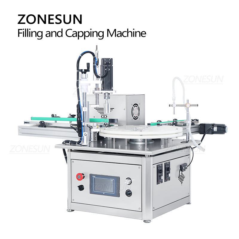 ZONESUN ZS-AFC1T Automatic Liquid Filling & Capping Machine