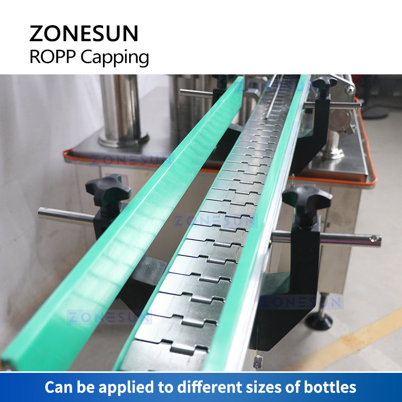 ZONESUN ZS-XG440C4 Automatic ROPP Pilfer Proof Bottle Capping Machine