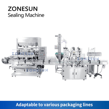 ZONESUN ZS-FK4200V Automatic Induction Aluminum Foil Sealing Machine