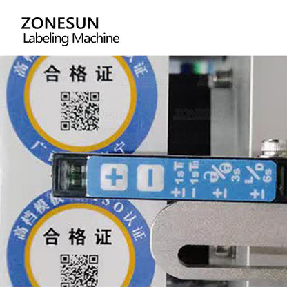 ZONESUN ZS‑TBXP1 Flat Surface Sucker Feeding & Labeling Machine