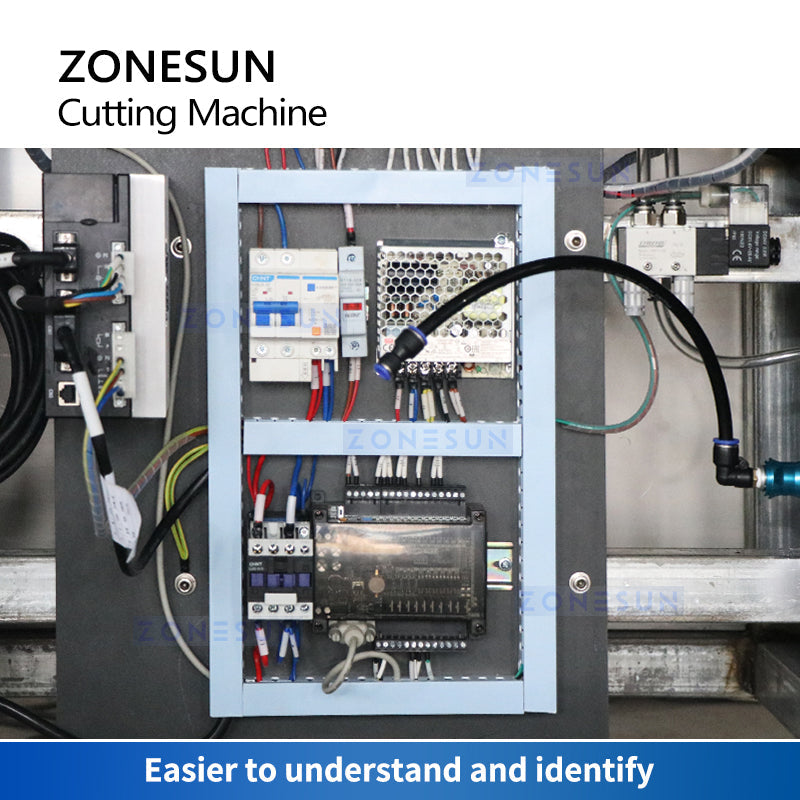 ZONESUN ZS-TQ650C Automatic Soap Cutting Machine with Digital Control