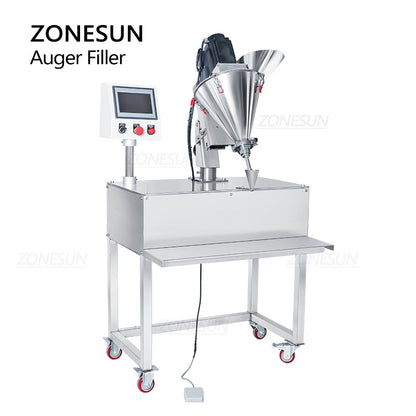 ZONESUN ZS-FM100P Semi-Auto Powder Filling Machine for Small Doses