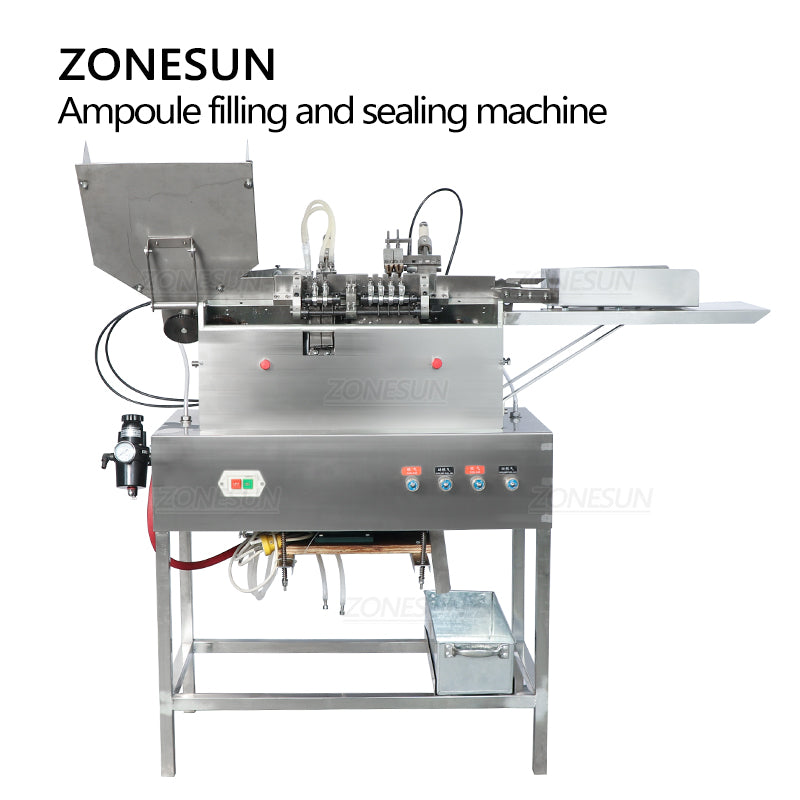 ZONESUN ZS-FSAB2 Ampoule Bottle Liquid Filling & Sealing Machine