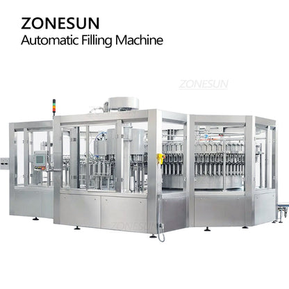 ZONESUN ZS-AFMC Auto PET Bottled Carbonated Drinks Filling Machine