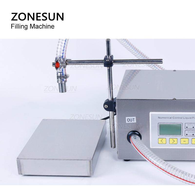 ZONESUN ZS-DP621W Semi-Automatic Liquid Weighing Filling Machine