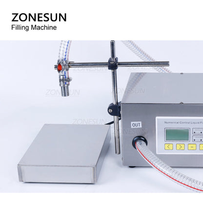 ZONESUN ZS-DP621W Semi-Automatic Liquid Weighing Filling Machine