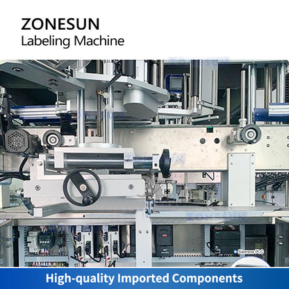 ZONESUN ZS-CYGDP6 Automatic Single/Double Side Round Bottle Labeler