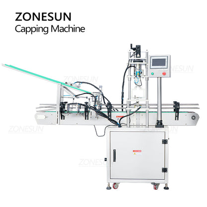 ZONESUN ZS-XG440F Auto Customized Irregular Bottle Capping Machine