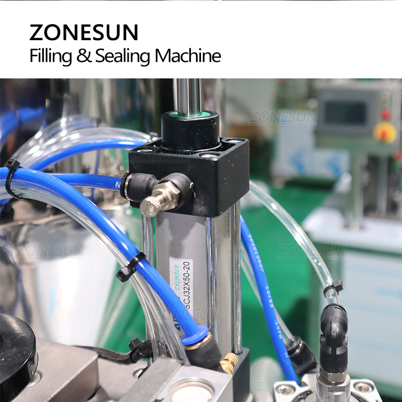 ZONESUN ZS-FS03 Automatic Paste Filling&Aluminum Tube Sealing Machine