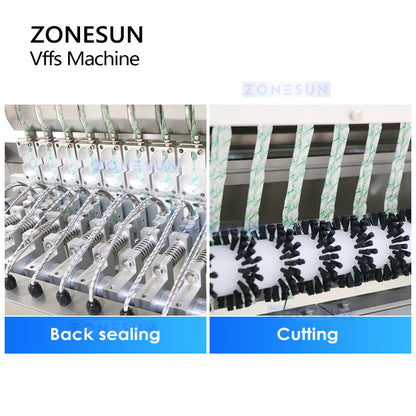 ZONESUN ZS-FSL12 Automatic 12 Lanes Granule Filling Sealing Machine