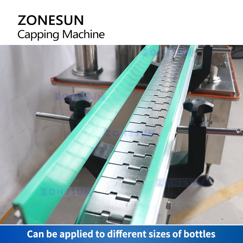 ZONESUN ZS-XG440L Automatic Ring Pull and Crown Cap Capping Machine