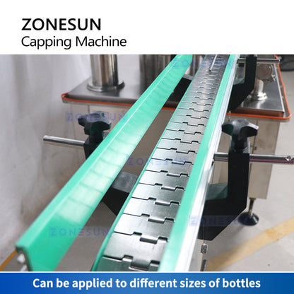 ZONESUN ZS-XG440L Automatic Ring Pull and Crown Cap Capping Machine