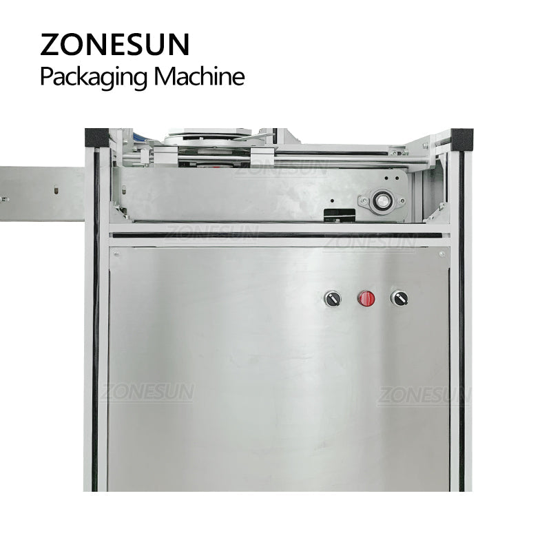 ZONESUN ZS-PK950 Semi-Auto Pleated Wrapping Machine with Conveyor