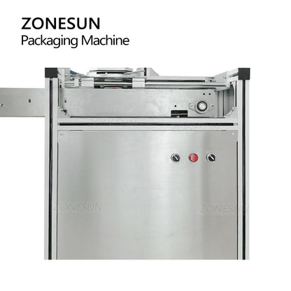 ZONESUN ZS-PK950 Semi-Auto Pleated Wrapping Machine with Conveyor
