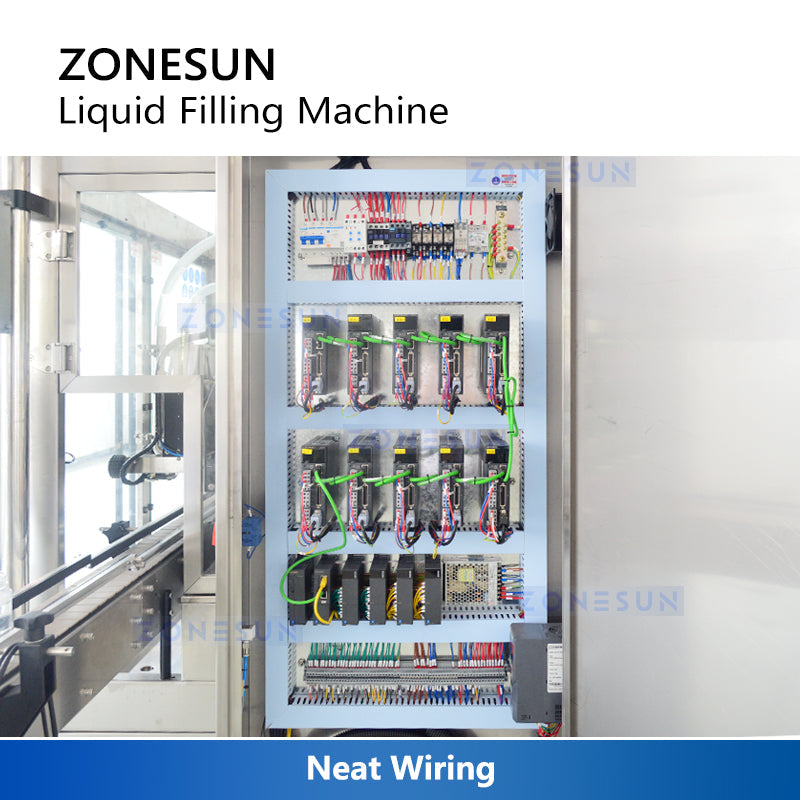 ZONESUN ZS-VTPF4 Auto 4 Tracking Heads Paste Liquid Filling Machine