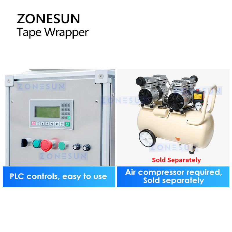 ZONESUN ZS-TW5050 Auto Tape Wrapping Machine for Box Reinforcement