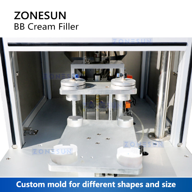ZONESUN ZS-GTBB2 Dual-Head Rotary BB Cream Filling Machine