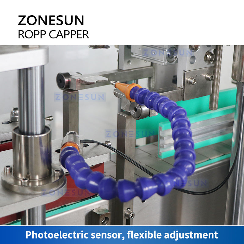 ZONESUN ZS-XG440Z Automatic ROPP Capping Machine for Bottle Sealing