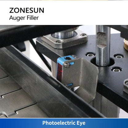 ZONESUN ZS-FM4A Auto 3 Heads Servo Motor Auger Powder Filling Machine