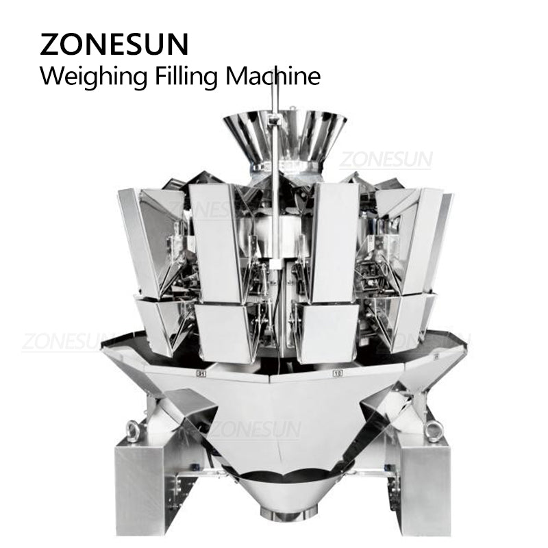 ZONESUN ZS‑QGF10 Granule Feeding Weighing Filling Machine