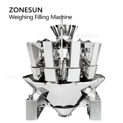 ZONESUN ZS‑QGF10 Granule Feeding Weighing Filling Machine