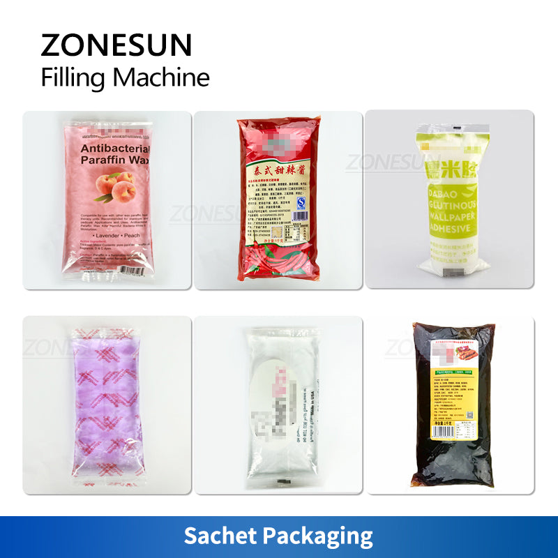 ZONESUN ZS-420GSY Automatic Paste Filling and Sealing Machine
