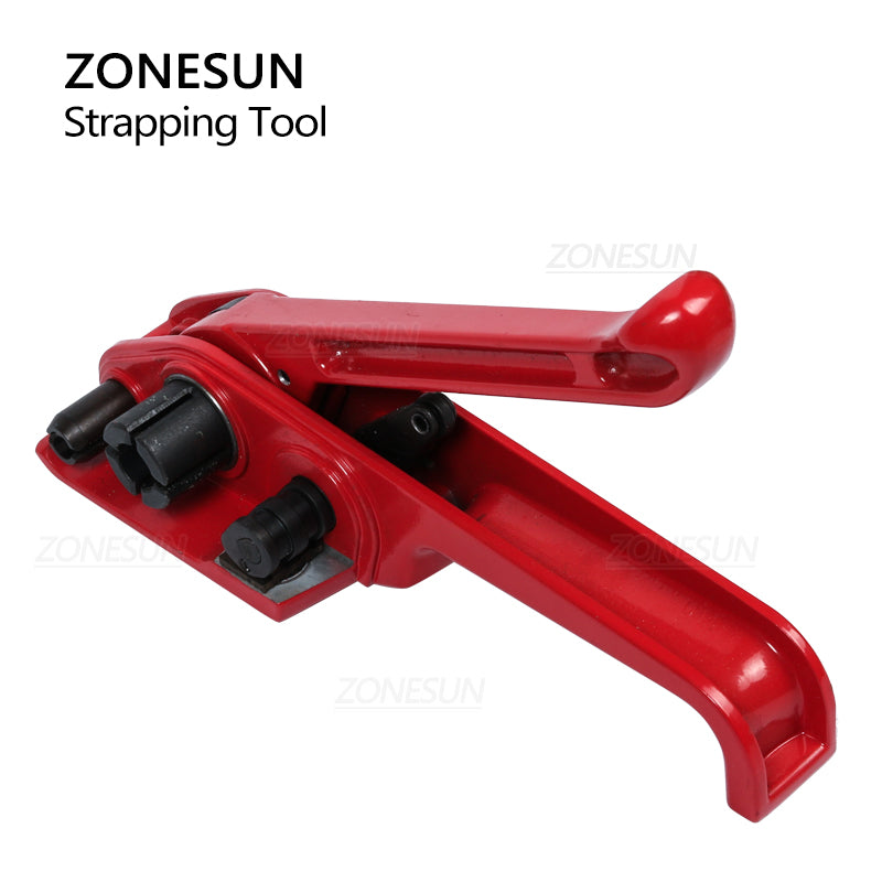ZONESUN ZS‑MST1 12–19 mm PET & PP Manual Ratchet Strapping Tool