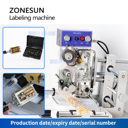 ZONESUN ZS‑TB130 Single/Double Side Automatic Round Bottle Labeler