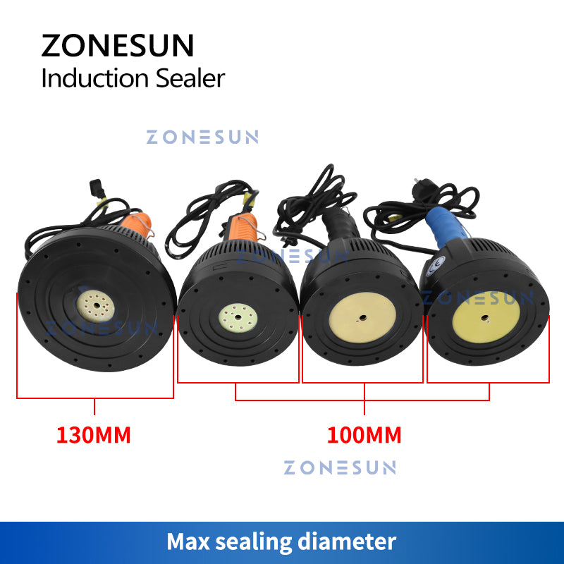ZONESUN ZS‑DL800 Portable Manual Electromagnetic Induction Sealer