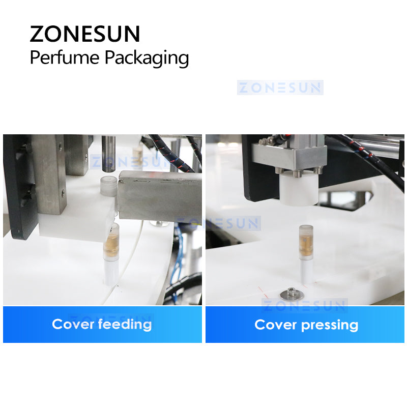 ZONESUN ZS-AFC21 Automatic Perfume Bottle Filling and Capping Machine