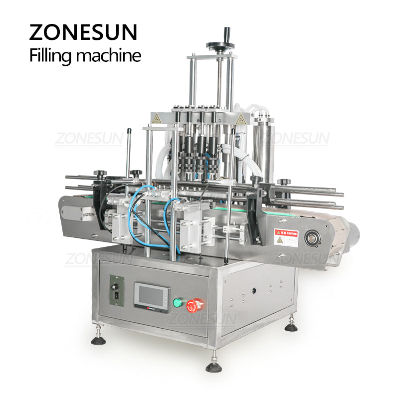ZONESUN ZS-DTZL500 Desktop Automatic Vacuum Liquid Filling Machine