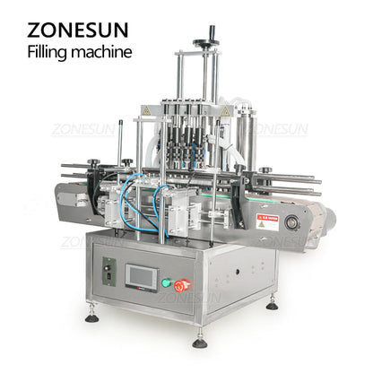 ZONESUN ZS-DTZL500 Desktop Automatic Vacuum Liquid Filling Machine