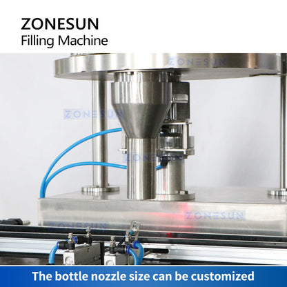 ZONESUN ZS-KL01S Auto Granule Measuring Cup Bottle Filling Machine