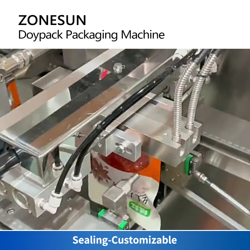ZONESUN ZS-HZL1 Automatic Paste Filling Doypack Sealing Machine