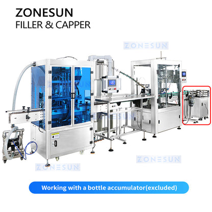 ZONESUN ZS-YTT4-4PXD High-Speed Automatic Liquid Filling Machine