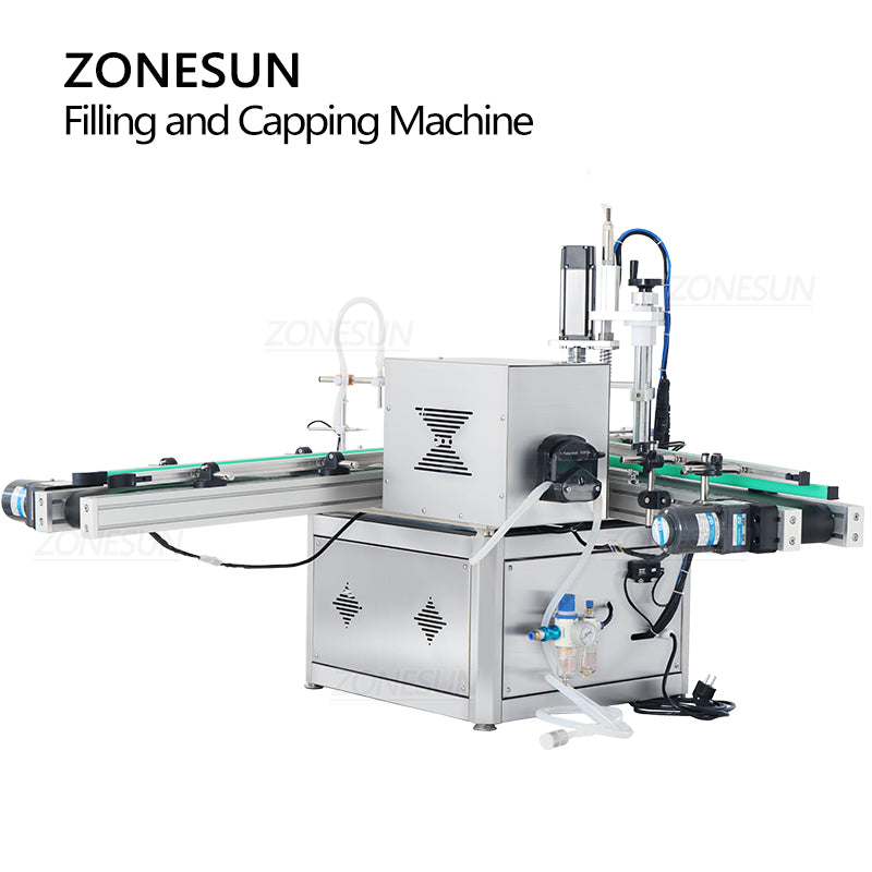 ZONESUN ZS-AFC1T Automatic Liquid Filling & Capping Machine