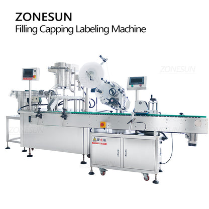 ZONESUN ZS-FAL180Z3 Full-Automatic Peristaltic Pump Tube Filling Line