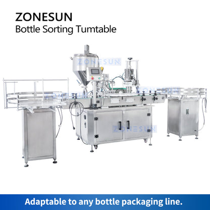 Acumulador automático de botellas ZONESUN ZS-SP800 para línea de producción