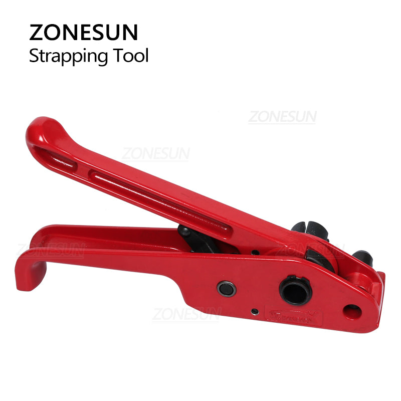 ZONESUN ZS‑MST1 12–19 mm PET & PP Manual Ratchet Strapping Tool