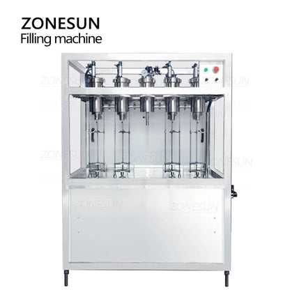 ZONESUN ZS-DG4 Macchina per il riempimento di liquidi schiumosi con equipressione della birra 