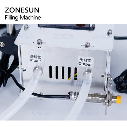 ZONESUN Induction Liquid Filling Machine for Food & Cosmetics