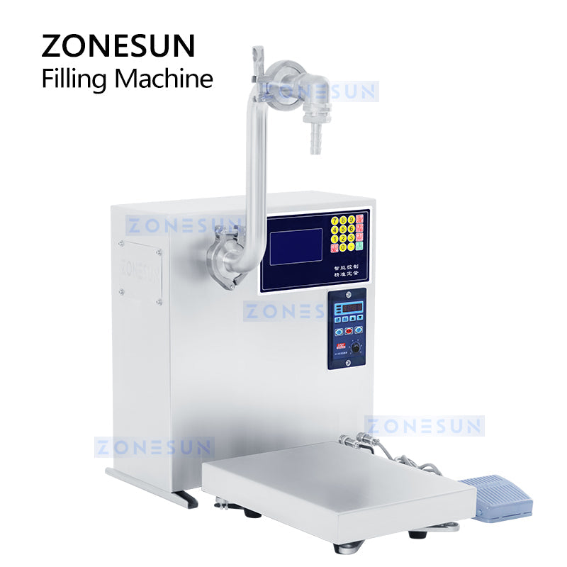 ZONESUN ZS-GPW1 High Flow Gear Pump Liquid Weighing Filling Machine