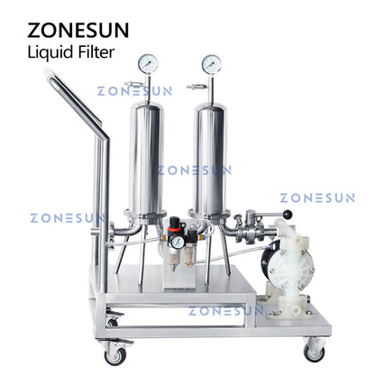 ZONESUN ZS-PF2 Pneumatic Explosion-proof Liquid Filtration Machine