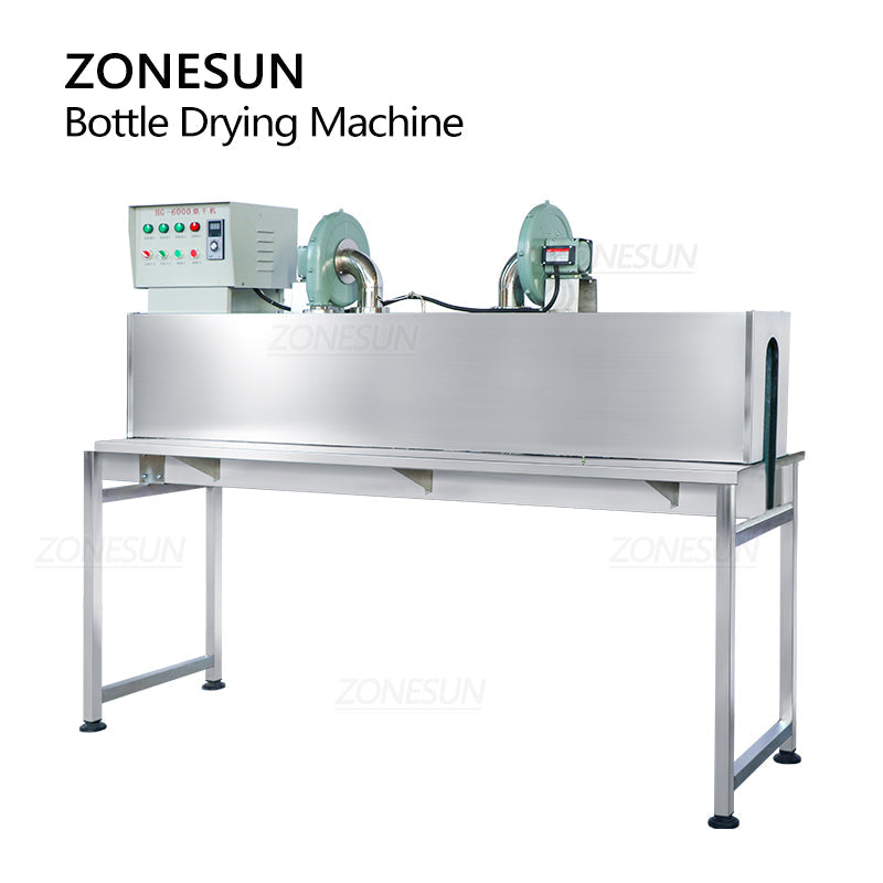 ZONESUN ZS‑HG6000 Glass Bottle Drying Machine for Production Lines