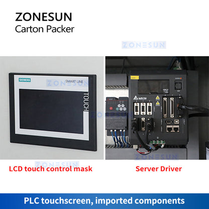 ZONESUN ZS-CPL Automatic Horizontal Carton Sealing Packaging Machine