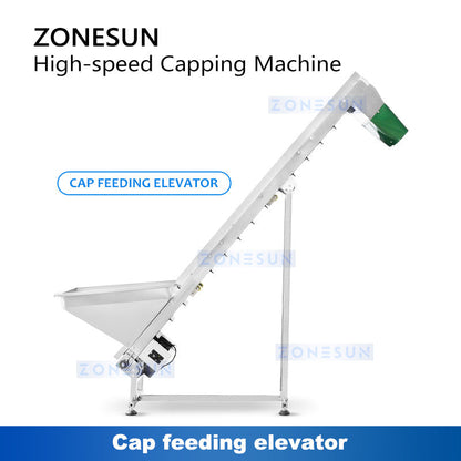 ZONESUN ZS-FXZ101 Automatic High Speed Capping Machine with Feeder