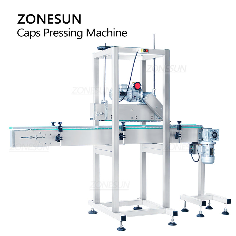 ZONESUN ZS‑XG21 Automatic Cap Pressing Machine for Bottles & Cans