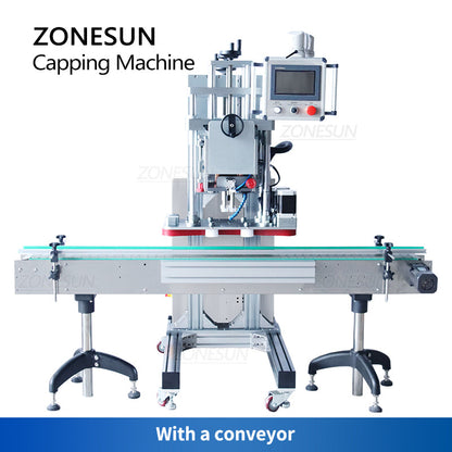 ZONESUN ZS‑XG20A Automatic Screwing Capping Machine for Screw Caps