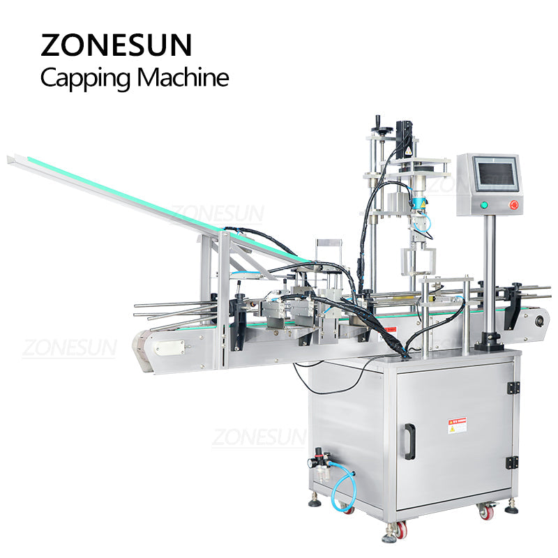 ZONESUN ZS-XG440F Auto Customized Irregular Bottle Capping Machine