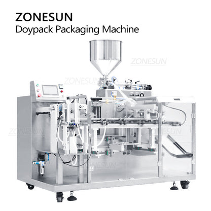 ZONESUN ZS-HZL1 Automatic Paste Filling Doypack Sealing Machine
